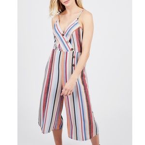 Niia striped jumpsuit